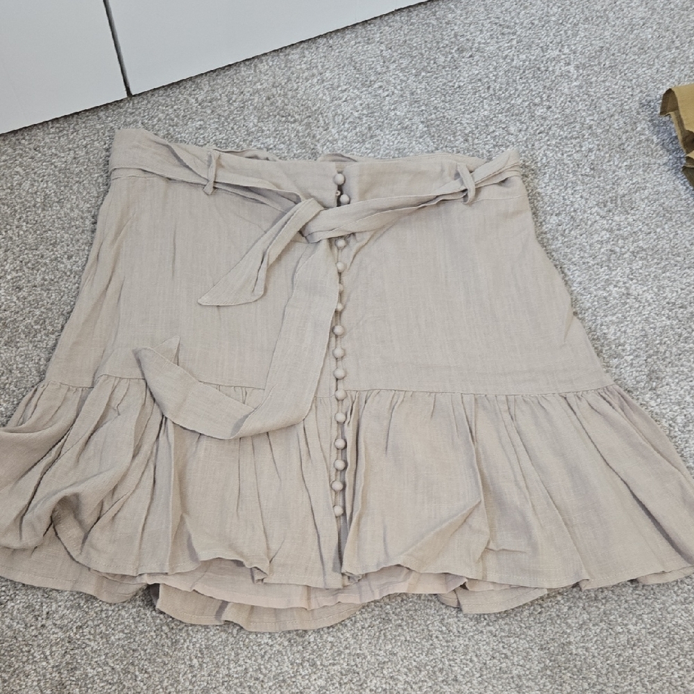 Beige Skirt - Womens 8